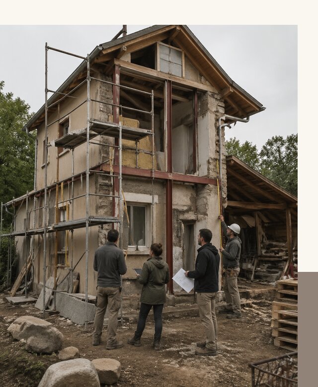 Реконструкция загородного дома под ключ в Клинцах от бюро