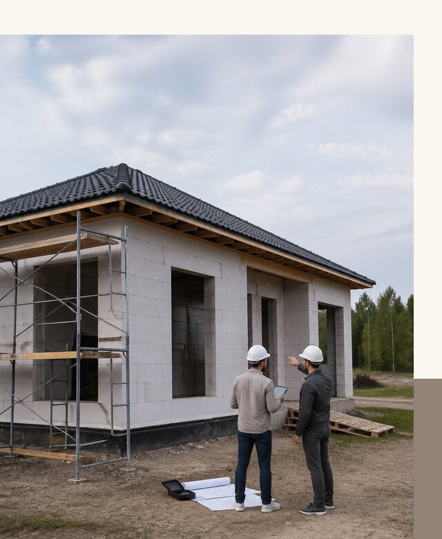 Проектирование одноэтажных домов из газобетона в Клинцах